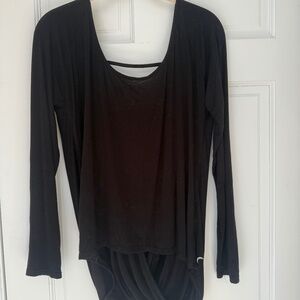 Zyia Black open back top